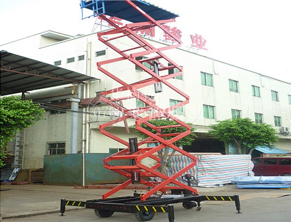 辅助行走铝合金式升降机厂家直销客户定制